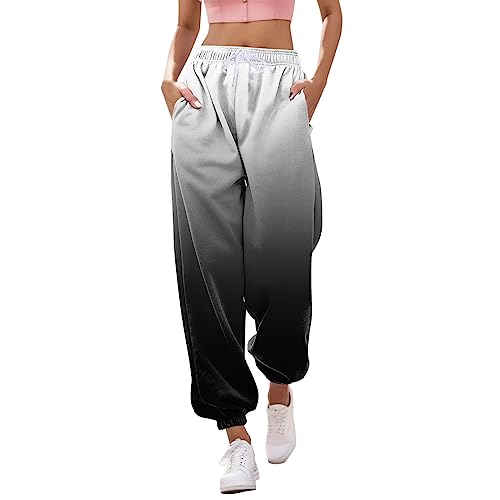 Jogger sport taille haute imprimé du gym au quotidien