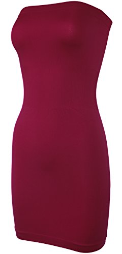 Image of KMystic Seamless Strapless Tube Slip Dress