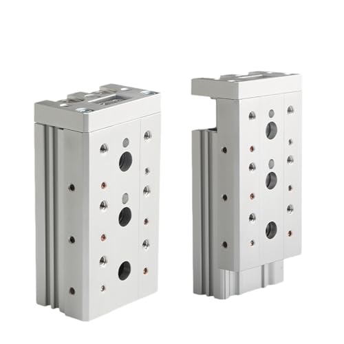 Cylindre pneumatique MXS12-50 table coulissante air comprimé double effet - 5