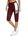 Sykooria 3/4 Pantaloni Sportivi Donna in Cotone Pantaloni Corti Tuta con Tasca Pantaloncini Estivi Casual Larghi Vita Alta per Fitness Correre