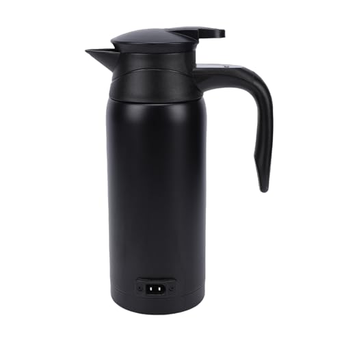 Hervidor eléctrico para auto, 800 ml, acero inoxidable miniatura 1