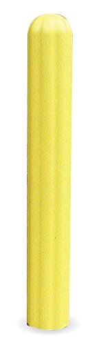 Post Sleeve, 6 In Dia., 56 In H, Yellow