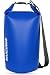 MARCHWAY Floating Waterproof Dry Bag 5L/10L/20L/30L/40L, Roll Top Sack Keeps Gear Dry for Kayaking, Rafting, Boating, Swimming, Camping, Hiking, Beach, Fishing (Dark Blue, 5L)