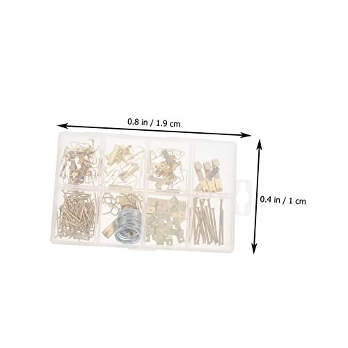 Image of Picture Hanging Kit Durable Wall Hangers Picture Hooks Nails for Easy Display Home Office Strong Load Capacity