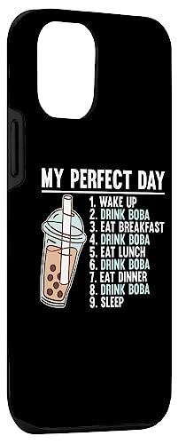 Hülle für iPhone 12/12 Pro Bubble Tea