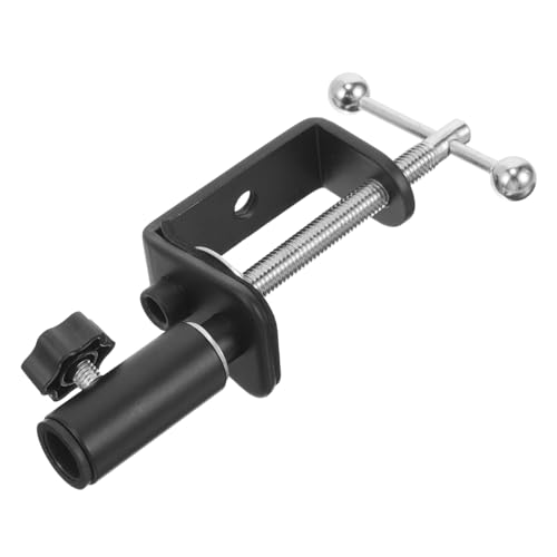 Levemolo Desk Clamp Mount Holder for Mic Arm Durable C Clamp with Slip Design Compact and Portable Table Clip for Versatile Setup Compatibility