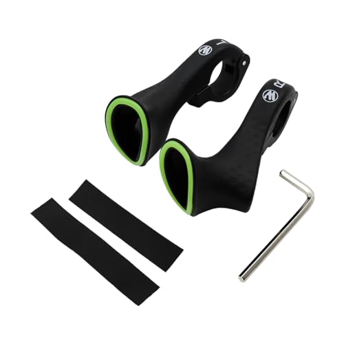 Hsthe Sea Extension de poignées d'extrémité de Guidon de vélo pour VTT, Route, Cross-Country, Convient aux guidons de 21,8 à 22,2 mm, Accessoires de...