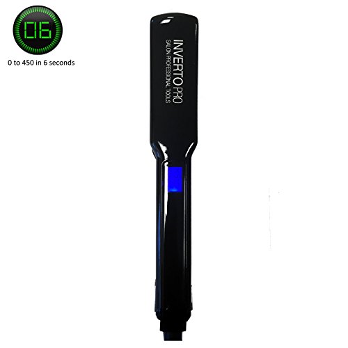 Plancha de cabello profesional con placas de titanio 1.5" miniatura 3