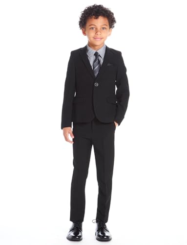 Costume de cérémonie garçon 2 pièces chic pour mariage et grandes occasions