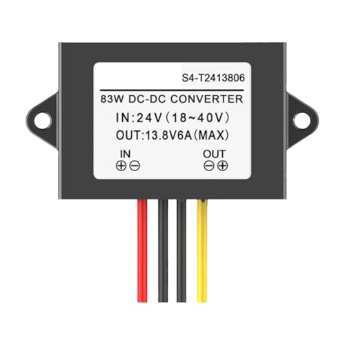 Convertisseur de puissance 24V à 13.8V DC module abaisseur 1A en aluminium