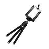 Piccolo treppiede: la testa ben progettata consente di ospitare facilmente quasi fotocamere e fotocamere digitali.