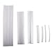 Conshine 3:1 Heat Shrink Tubing Clear Wrap Sleeves Assorted Sizes - 124pcs Transparent