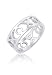 Produktbild Elli Ring Damen XOXO Wording Geo Trend Blogger in 925 Sterling Silber