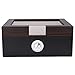 Acouto Custodia per sigari, Humidor, Custodia per Humidor da Viaggio Portatile in Legno di Cedro Scatola portaoggetti per sigari con umidificatore