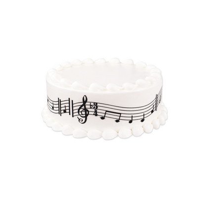 Notas musicales comestibles para decoración de bordes de tartas Sweetn Treats