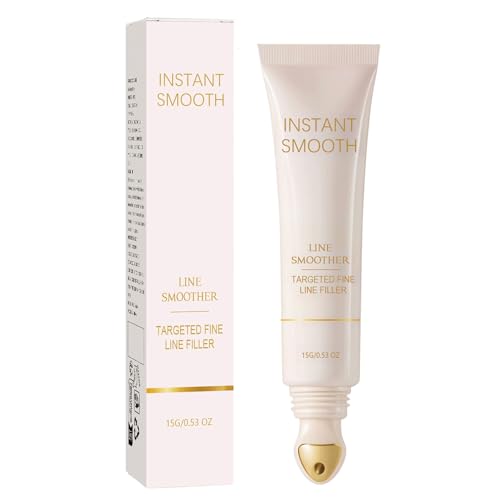 Instant Smooth Line Smoother,Line Smoother Blurring Primer for Wrinkles & Pores, Instant Smooth Line...