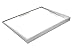 Bon Chef 9710 Stainless Steel Double Low Riser, 26-3/4" Length x 21-5/16" Width x 2" Height