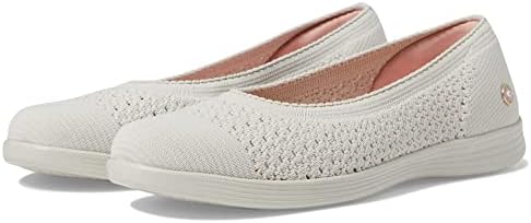 Skechers Women's ON-The-GO Dreamy-Sweetheart Ballet Flat, Natural, 8.5 | Image 3