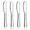 Homquen Edelstahl Buttermesser, Butter Applikator, Buttermesser, Butter Applikator Messer kann für Küche-Restaurant-Party, Küche-Gadgets, Set von 4