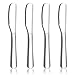 HOMQUEN Coltello Burro in Acciaio Inossidabile, Coltello da Burro, Coltello di Burro può Essere Utilizzato la Cucina Ristorante Festa, Gadget da Cucina, Set di 4 Pezzi immagine