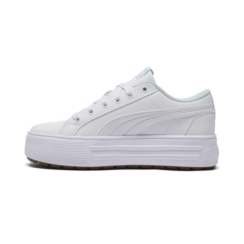 PUMA Womens Kaia 2.0 Palm Resort Lace Up Sneakers Shoes Casual - White - Size 6 M3