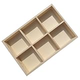Petits tiroirs de rangement – ​​parfaits pour ranger le matériel de peinture, comme les peintures, les crayons et autres petits accessoires d'art, pour un rangement plus ordonné. organiseur en bois