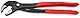 KNIPEX Cobra-Paket Wasserpumpenzangen-Set, 3-teilig, 150 bis 300 mm, Selbstklemmeffekt, Zangenset, Werkzeugset, 00 20 09 V02