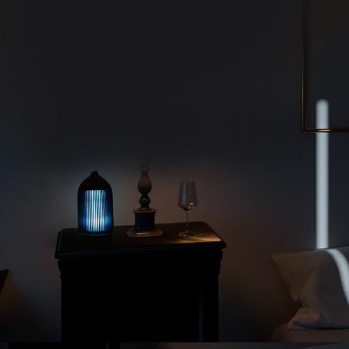 Diffuseur d'arômes à effet brume dense avec lumière LED multicolore - 8
