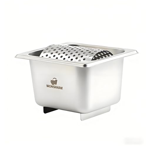 W WONSHARE Premium Butter Roller, Food-grade Stainless Steel Butter Dispenser