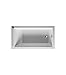 Produktbild Duravit Badewanne Starck 1700x900mm Einbauversion, weiss, 700337000000000