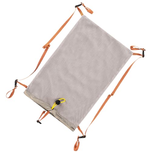 Mochila | Bolsa de malla ligera | Bolsillos multiusos para accesorios al aire libre - para ropa, zapatos, botellas, herramientas, senderismo, aventuras, picnic, escalada, pesca, gimnasio, viajes