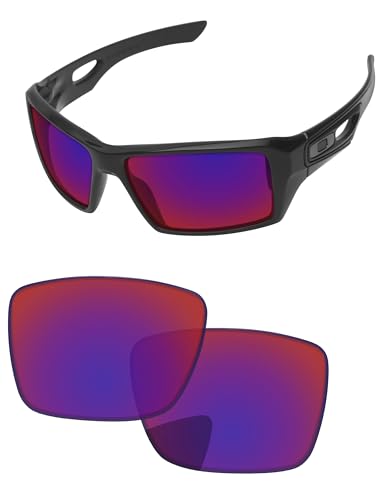 Image of Replacement Lenses for Oakley Eyepatch 1&2 OO9136 Sunglass - Precision Fit, UV Block & Impact Resistant