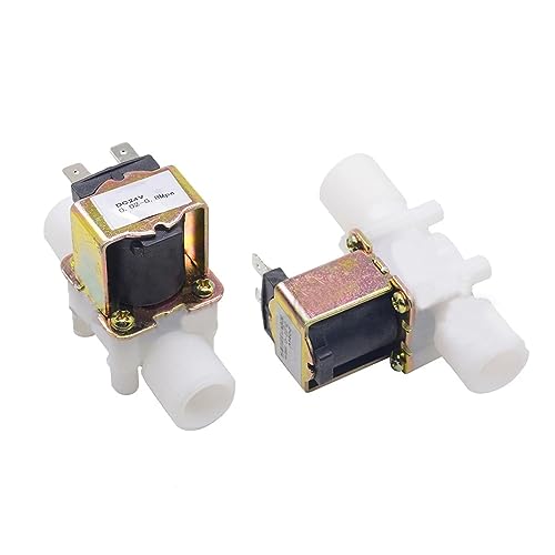 Électrovanne plastique 1/2 AC 220V distributeur magnétique interrupteur pression eau