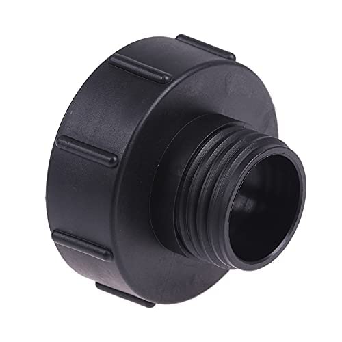 TOP-VIGOR IBC Tank Adapter Plastic Hose Tap Connector S100 x 8 to S60 x 6 Coarse Threaded Cap Water Tip Tap Adapter for IBC Ton Valve - Image 2