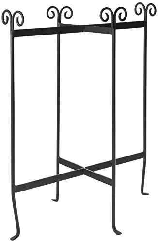 KINDWER Floor Stand, 23x19x11, Black