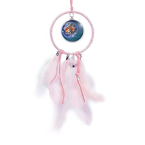 Dream Catcher Planètes Terre Spatial Décor de Chambre Petite Cloche pour Enfant