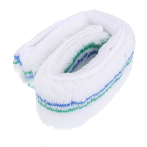 Image of MECCANIXITY Microfiber Scrubber Replacement Head 14.57 Inch for Window Glass Marble Wall Home Bathroom,Blue /Green /White