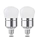 2 Pack Dusk Till Dawn Light Bulb, Witshine 100W Equivalent E26 Photo Sensor Light Bulb with Auto on/Off, Indoor/Outdoor Lighting Lamp for Porch, Hallway, Patio, Garage (12W Cool White)