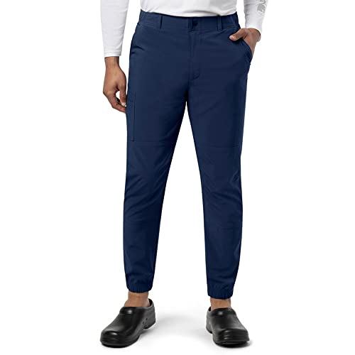 Carhartt Cross-Flex Scrubs for Men, Cargo Joggers Scrub Pants - Navy - image 2