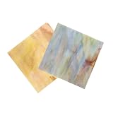 Carreaux de mosaïque : pour les travaux manuels muraux et de cathédrale, cet ensemble de feuilles de vitrail est un accessoire formidable et indispensable, carreaux de mosaïque en verre