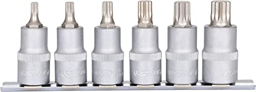 KS Tools Bit-Stecknuss XZN, M14, 55 Mm – Für Vielzahn-Schrauben, Chrom Vanadium