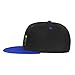 Oregon Bigfoot Sasquatch Children Flat Brim Contrast Hip Hop Hat Big Kid Flat Bill Adjustable Snapback Sport Cap Blue