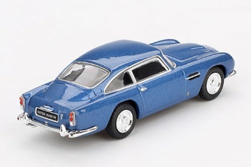 Mini GT 1:64 Aston Martin DB5 Azul Sierra miniatura 2