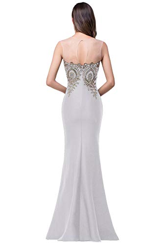 Image of BABYONLINE D.R.E.S.S. Formal Dresses for Women Bodycon Mermaid Appliques Lace Elegant Prom Dress XIN262