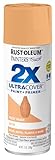 Rust-Oleum 389908- Painter's Touch 2X Ultra Cover Spray Paint, 12 oz, Fuzzy Peach