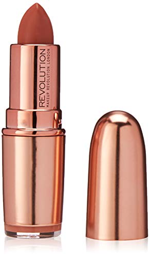Makeup Revolution Iconic Matte Nude Revolution Lipstick Wishful 