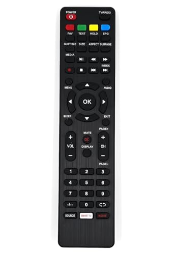 Ersatz TV Fernbedienung passend für JTC JVC LED LCD TV LT-24FD100 LT-32FD100