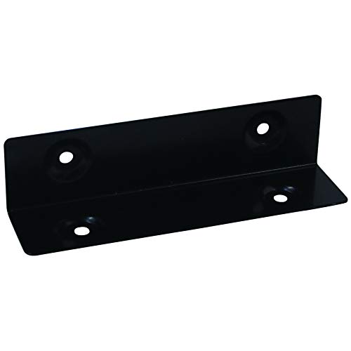 ダイドーハント (補強金物) 1x4 (ワンバイ) サポート L型アングル 小 [ 黒 カチオン ] 14A1-BK 10P (10個入) 10103224 黒