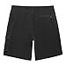 maamgic Mens Swim Trunks with Compression Liner 9 inch Quick Dry Men Bathing Suit Stretch Board Shorts Black-Black