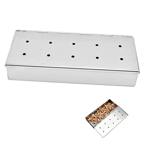 Yardenfun Scatola Per Affumicatura in Per Barbecue Per Legno Accessorio Per Barbecue Adatto Per Uso Esterno e